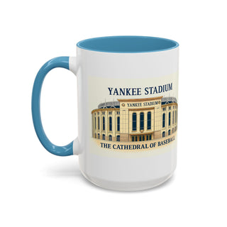 Yankee Stadium Accent Coffee Mug | Baseball Fan Gift, Sports Mug, Coffee Lover, Collectible Mug, Home Bar Decor
