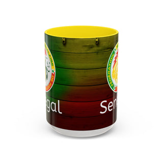 Senegal Football Federation Lion Mug | Accent Coffee Mug