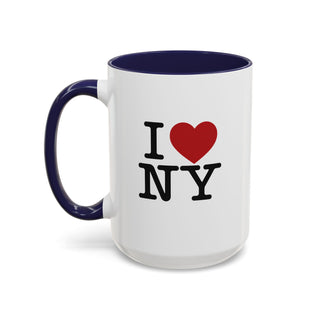 Cityscape Accent Mug - New York, New York, Travel Coffee Cup, Urban Skyline Tea Mug, Big Apple Souvenir, NYC Gift