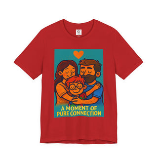 Family Connection T-Shirt - Celebrate Love, Family Bond Tee, Heartfelt Gift for Parents, Cute Family Illustrations, Perfect for Family Days!