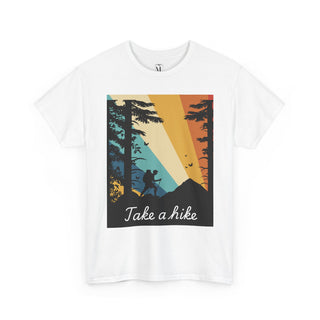 Outdoor Adventure Tee: Take a Hike Shirt, Gift for Nature Lovers, Hiking Apparel, Camping T-Shirt, Unisex Cotton Tee