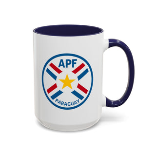 APF Paraguay Soccer Logo Mug | Accent Coffee Mug 11oz 15oz