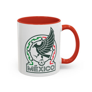 Mexico Soccer Crest Mug | Accent Coffee Mug 11oz 15oz
