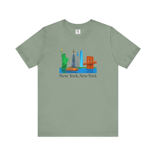 New York City Graphic Tee, Vintage NYC Shirt, Unisex Travel Gift, Statue of Liberty T-Shirt, Urban Style Wear, Perfect for Tourists, [...]
