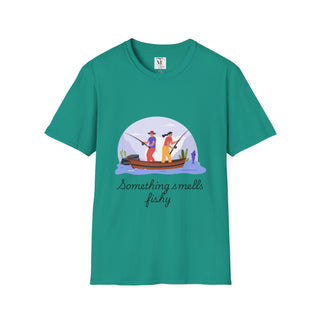 Funny Fishy Unisex Softstyle T-Shirt