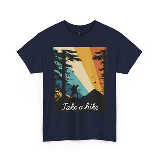 Outdoor Adventure Tee: Take a Hike Shirt, Gift for Nature Lovers, Hiking Apparel, Camping T-Shirt, Unisex Cotton Tee