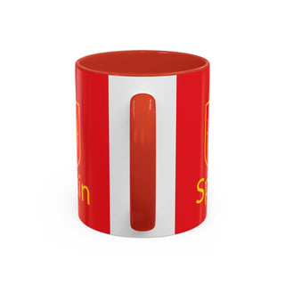 Spain National Football Team Crest Mug | Accent Coffee Mug 11oz 15oz