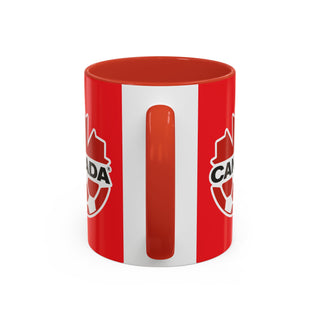 Canada Soccer Logo Mug | Accent Coffee Mug 11oz 15oz