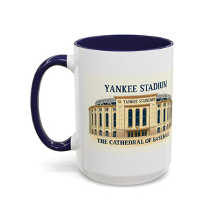 Yankee Stadium Accent Coffee Mug | Baseball Fan Gift, Sports Mug, Coffee Lover, Collectible Mug, Home Bar Decor