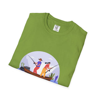 Funny Fishy Unisex Softstyle T-Shirt