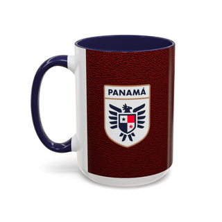 Panamá Shield Emblem Coffee Mug | Accent Coffee Mug 11oz 15oz