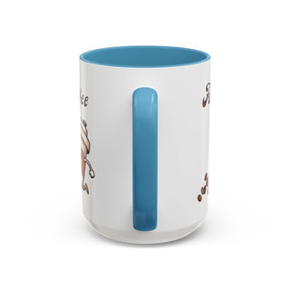 Cheerful Coffee Mug - Perfect for Coffee Lovers, First Cup Celebration, Gift for Friends and Family, Fun Kitchen Decor, Unique Drinkware