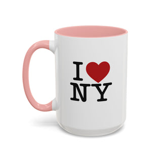 Cityscape Accent Mug - New York, New York, Travel Coffee Cup, Urban Skyline Tea Mug, Big Apple Souvenir, NYC Gift