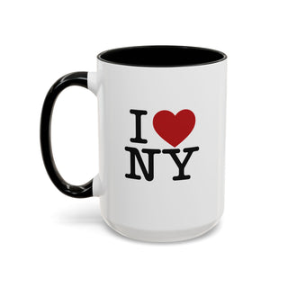 Cityscape Accent Mug - New York, New York, Travel Coffee Cup, Urban Skyline Tea Mug, Big Apple Souvenir, NYC Gift