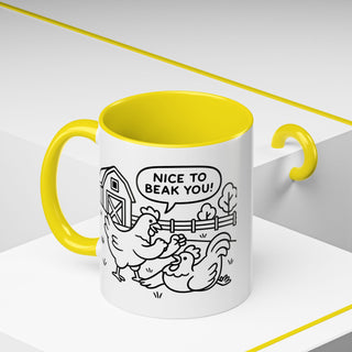 Charming Chicken Accent Coffee Mug | Funny Gift for Gardeners, Farm Lovers, Animal Enthusiasts, Birthday, Housewarming, Coffee Lover's [...]