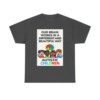 Colorful Autism Awareness Tee with Inspirational Message, Unisex Cotton Shirt, Gift for Autism Advocate, Everyday Wear, Inclusive Fashion