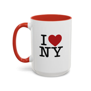 Cityscape Accent Mug - New York, New York, Travel Coffee Cup, Urban Skyline Tea Mug, Big Apple Souvenir, NYC Gift