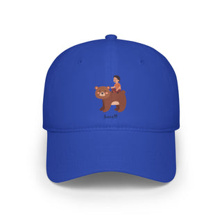 Cute Bear Kid's Cap, Adjustable Hat for Children, Toddler Baseball Cap, Animal Lovers Gift, Fun and Playful Style