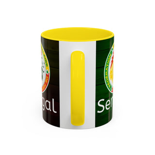 Senegal Football Federation Lion Mug | Accent Coffee Mug