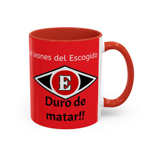 Los Leones del Escogido Logo Mug | Duro de Matar coffee mug