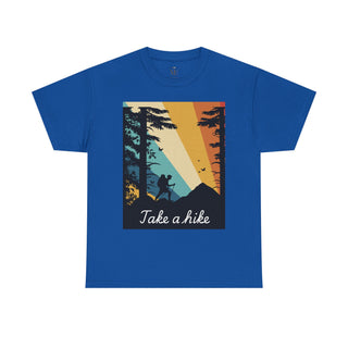 Outdoor Adventure Tee: Take a Hike Shirt, Gift for Nature Lovers, Hiking Apparel, Camping T-Shirt, Unisex Cotton Tee