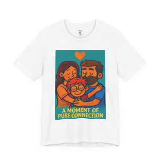Family Connection T-Shirt - Celebrate Love, Family Bond Tee, Heartfelt Gift for Parents, Cute Family Illustrations, Perfect for Family Days!
