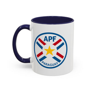 APF Paraguay Soccer Logo Mug | Accent Coffee Mug 11oz 15oz