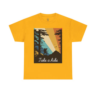Outdoor Adventure Tee: Take a Hike Shirt, Gift for Nature Lovers, Hiking Apparel, Camping T-Shirt, Unisex Cotton Tee