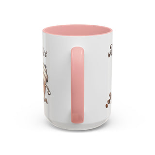 Cheerful Coffee Mug - Perfect for Coffee Lovers, First Cup Celebration, Gift for Friends and Family, Fun Kitchen Decor, Unique Drinkware