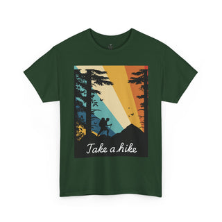 Outdoor Adventure Tee: Take a Hike Shirt, Gift for Nature Lovers, Hiking Apparel, Camping T-Shirt, Unisex Cotton Tee