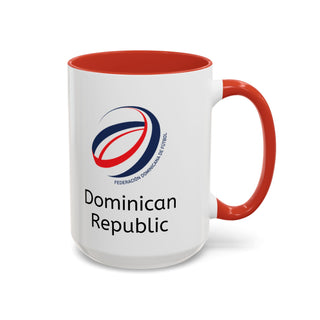 Dominican Republic Logo Mug | Accent Coffee Mug 11oz 15oz