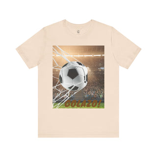 Soccer Goal Celebration Tee, Perfect for Game Day, Sports Fans Gift, Lightweight Jersey Shirt for Athletes, GOLAZO T-Shirt