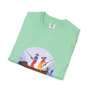 Funny Fishy Unisex Softstyle T-Shirt