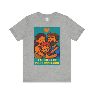Family Connection T-Shirt - Celebrate Love, Family Bond Tee, Heartfelt Gift for Parents, Cute Family Illustrations, Perfect for Family Days!