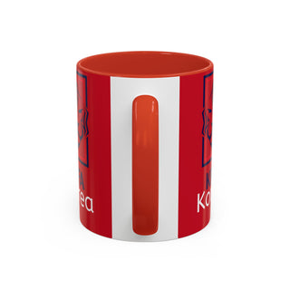 KFA Korea Tiger Logo Coffee Mug | Accent Color 11oz 15oz