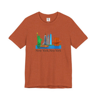 New York City Graphic Tee, Vintage NYC Shirt, Unisex Travel Gift, Statue of Liberty T-Shirt, Urban Style Wear, Perfect for Tourists, [...]