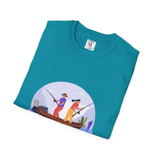 Funny Fishy Unisex Softstyle T-Shirt