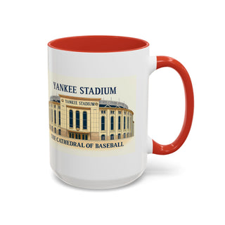 Yankee Stadium Accent Coffee Mug | Baseball Fan Gift, Sports Mug, Coffee Lover, Collectible Mug, Home Bar Decor