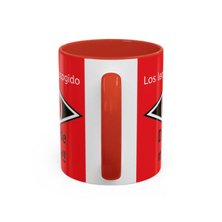 Los Leones del Escogido Logo Mug | Duro de Matar coffee mug