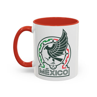 Mexico Soccer Crest Mug | Accent Coffee Mug 11oz 15oz