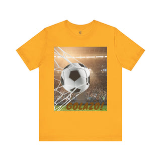 Soccer Goal Celebration Tee, Perfect for Game Day, Sports Fans Gift, Lightweight Jersey Shirt for Athletes, GOLAZO T-Shirt