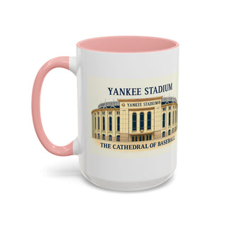 Yankee Stadium Accent Coffee Mug | Baseball Fan Gift, Sports Mug, Coffee Lover, Collectible Mug, Home Bar Decor