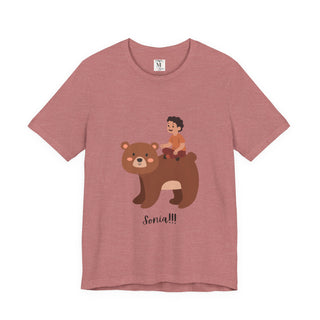 T-Shirt Sonia Teddy Bear Unisex Jersey Short Sleeve Tee