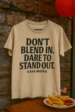 Stand Out Tee - Unisex Jersey Short Sleeve Shirt, Motivational Quote T-Shirt, Casual Wear, Gift for Friends, Everyday Style