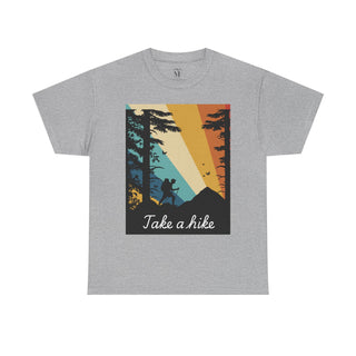 Outdoor Adventure Tee: Take a Hike Shirt, Gift for Nature Lovers, Hiking Apparel, Camping T-Shirt, Unisex Cotton Tee