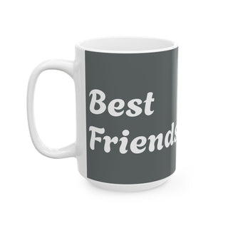 Best Friends Ceramic Mug - Perfect Gift for Friendship, Thank You, Coffee Lovers