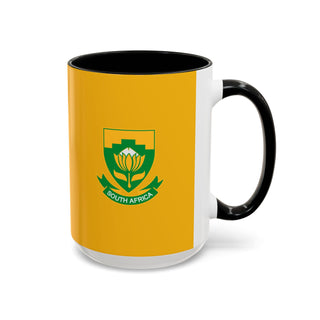 South Africa Protea Crest Mug | Accent Coffee Mug 11oz 15oz