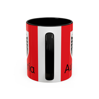 Austria Football Crest Mug | Accent Coffee Mug 11oz 15oz
