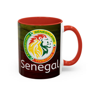 Senegal Football Federation Lion Mug | Accent Coffee Mug