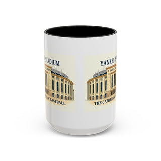 Yankee Stadium Accent Coffee Mug | Baseball Fan Gift, Sports Mug, Coffee Lover, Collectible Mug, Home Bar Decor